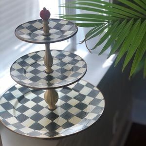 Mackenzie-Childs Three Tier Sweet Stand